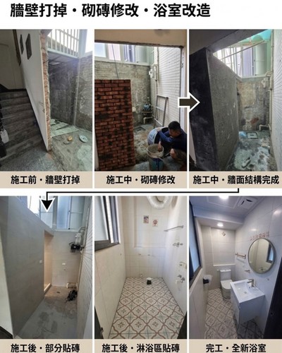 楠梓廁所翻新, 楠梓廁所整修, 高雄市楠梓區水電工程